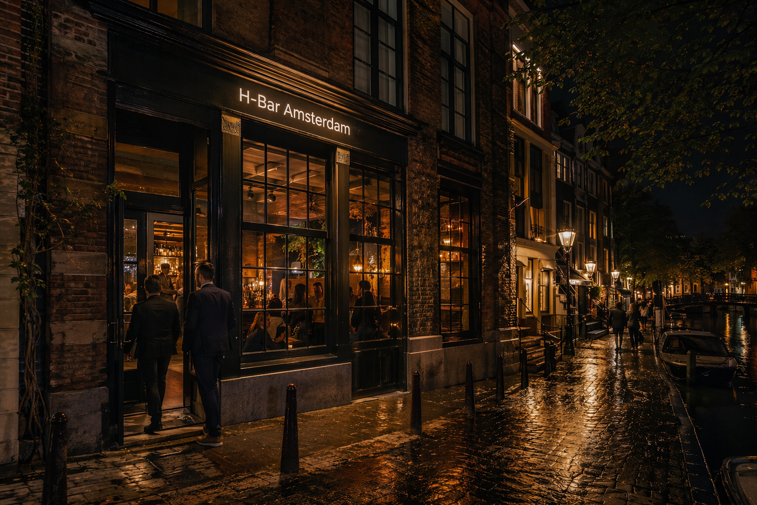 Outside H-Bar Amsterdam